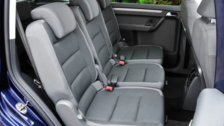 Interior of Volkswagen Touran PCO car